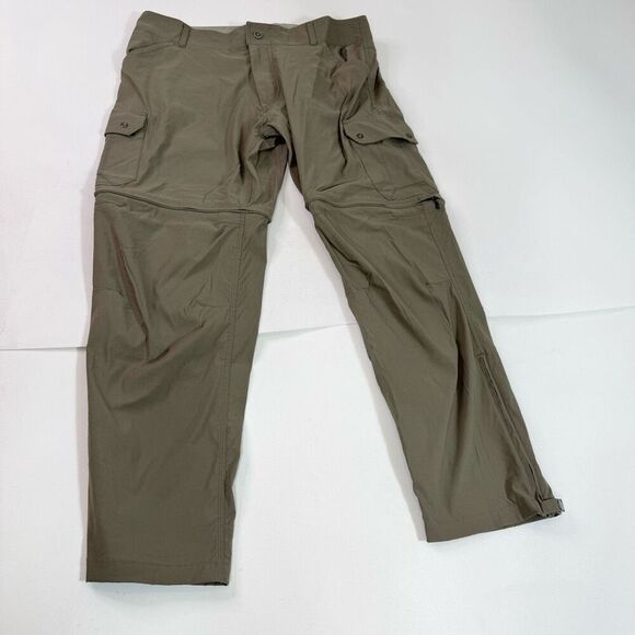 Kuhl Pants Mens 38x30 Gray Cargo Stealth Zip Convertible Hiking Utility Outdoor - Picture 1 of 11